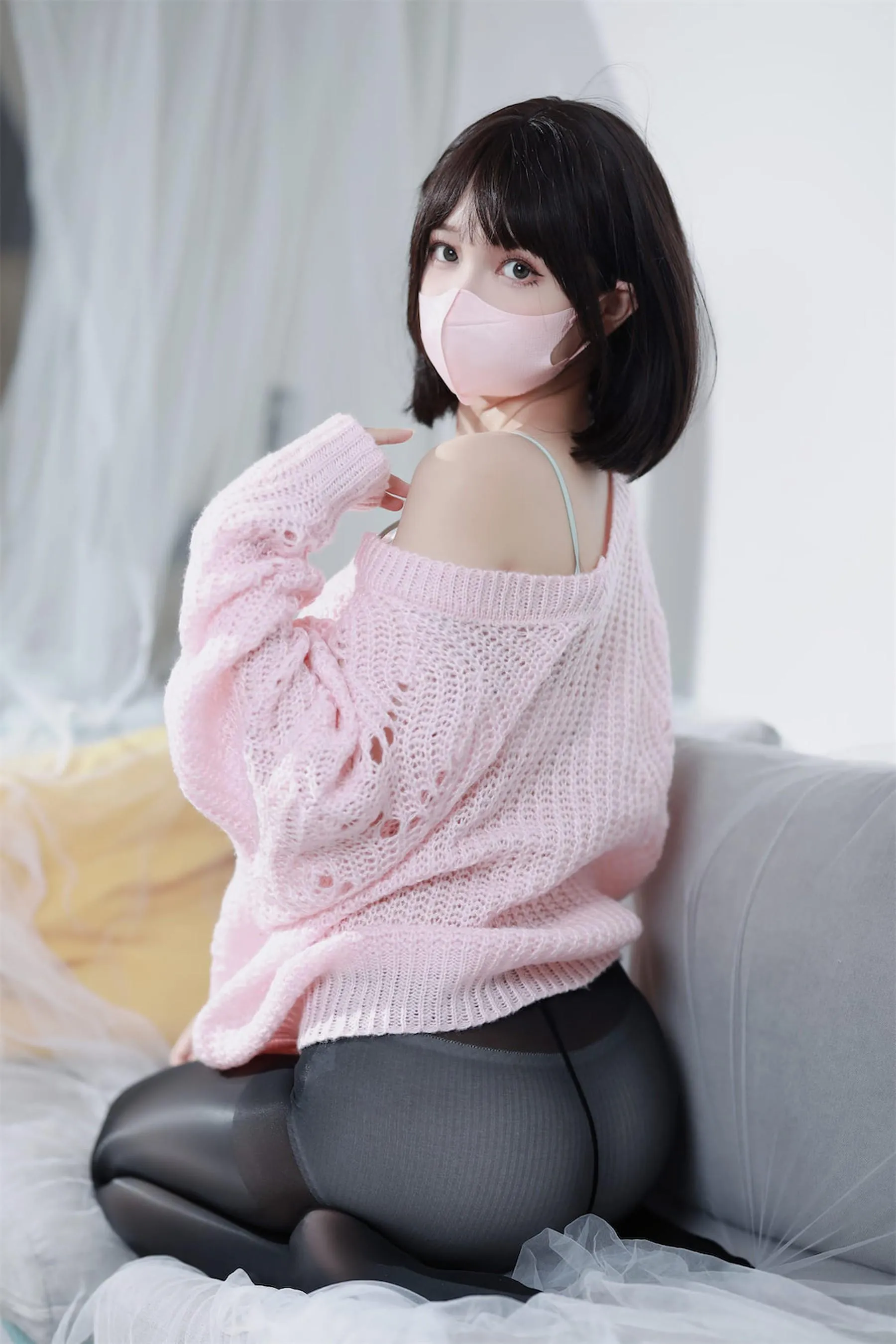 洛桑w伊梓 – NO.08 升玖老师 毛衣 [41P]插图1